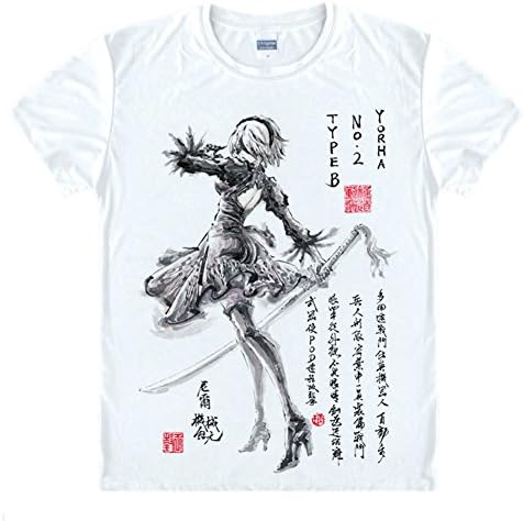 NieR Automata YoRHa 2B Pascal t-shirt tee costume