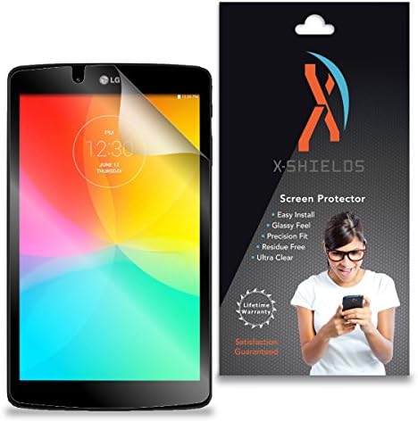 XShields© (2-Pack) Screen Protectors for LG G Pad F 8.0 Tablet (Ultra Clear)