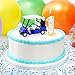 HAPTIME 4.75 inch Die-cast Metal Golf Cart Mini Pull Back Golfcart Small Motor Vehicle Toy, Great for Golf Theme Cake Topper, Birthday Gift, Room Decor