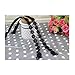 DYS Women's Convertible Lace Bra Straps Flower Patterns Black White Nude 2 Width (15mm, Sunflower)