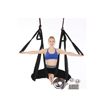 Amazon.com : LML Aerial Yoga Trapeze,Aerial Yoga Swing Set ...