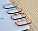 Sakula Camera Lens Protector Ring Plating Aluminum for iPhone X Cameral Case Cover Ring Red/Gold