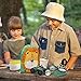 LBLA Outdoor Explorer Set 27 pc - Nature Exploration Kit Children Outdoor Games Mini Binoculars, Compass, Whistle, Magnifying Glass, Bug Catcher, Headlamp,Adventure, Hiking Educational Toy