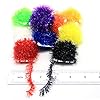 SAMS-Fly-Tying-Materials-Ice-Chenille-Tinsel-Crystal-Flash-Chenilles-Line-10-Colors-Assortment-Medium-Size