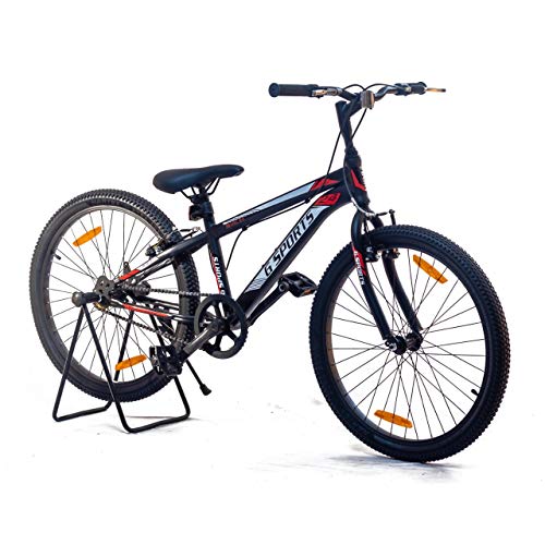 G SPORTS 24 Revel 2.4 Black and Red Bicycle