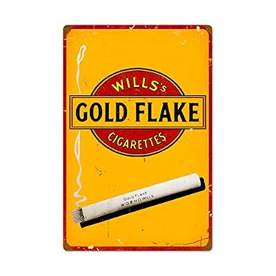 Past Time Signs Gold Flake Cigarettes