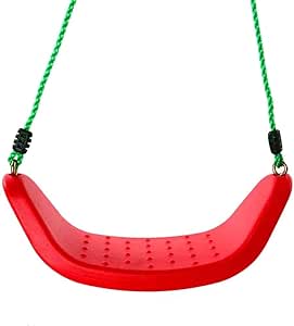 Zryh Oscilación del Asiento Ajustable Banco Cuerdas de plástico árbol