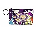 Vera Bradley Zip ID Card Case (Plum crazy)