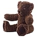 Vermont Teddy Bear - Soft Cuddly Teddy Bear, 15 inches, Chocolate, Made in the USA