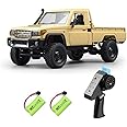 WANZRXX 1/12 RC Truck LC 79 Pickup Trucks 2.4G Full Proportional Rock Crawler 4WD Electric Remote Control Car Off-Road Climbing Vehicle RTR 280 Motor LED Searchlight Hobby Grade Drift Car 2 Batteries