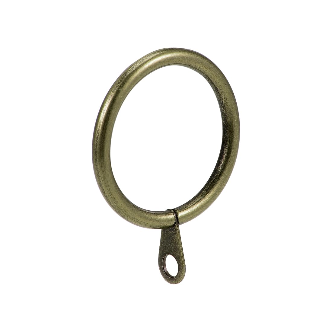 Sourcingmap Curtain Ring Metal 32mm Inner Dia Drapery Ring for Curtain Rods Bronze 14 Pcs