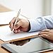Cambond Ballpoint Pens, Silver Guest Pen Stainless Steel Pens for Guest Book Uniform Christmas Gift - Black Ink (1.0mm Medium Point), 3 Pens with 3 Extra Refills (Silver) - CP0104