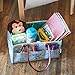 HugnHugs Baby Diaper Caddy Organizer for Changing Table - Baby Registry Must Haves for Boys and Girls - Storage Caddy station- Portable Diaper Caddy - Diaper Basket Organizer - Baby Nursery Organizer