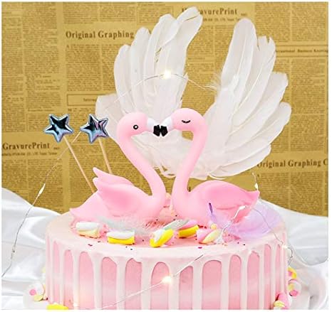 Amazon Com Flamingo Cake Decorations Pink Flamingo Cake Toppers