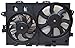 Sunbelt Dual Radiator and Condenser Fan Assembly For 06-08 Pontiac Torrent 3.4L 06-08 Chevrolet Equinox 3.4L GM3115204