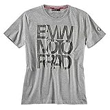 BMW Genuine Motorcycle Riding Bmw Logo Men’S T-Shirt Tee L Large Gray Melange