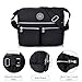 Crossbody Bags for Women,ZYSUN Casual Messenger Purses and Handbags Shoulder Bag (Black-B)