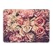 TOP CASE - Macbook Pro 13 Case 2016, Floral Pattern Graphic Rubberized Hard Case for MacBook Pro 13-inch A1706 with Touch Bar / A1708 without Touch Bar ( Release Oct 2016 ) - Lavish Floral