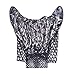 Fin Fun Mermaid Tail Only, Reinforced Tips, NO Monofin, Barracuda Black, Size Adult XS