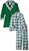 Bunz Kidz Boys' Classic Plaid Robe and 2pc Pajama Set