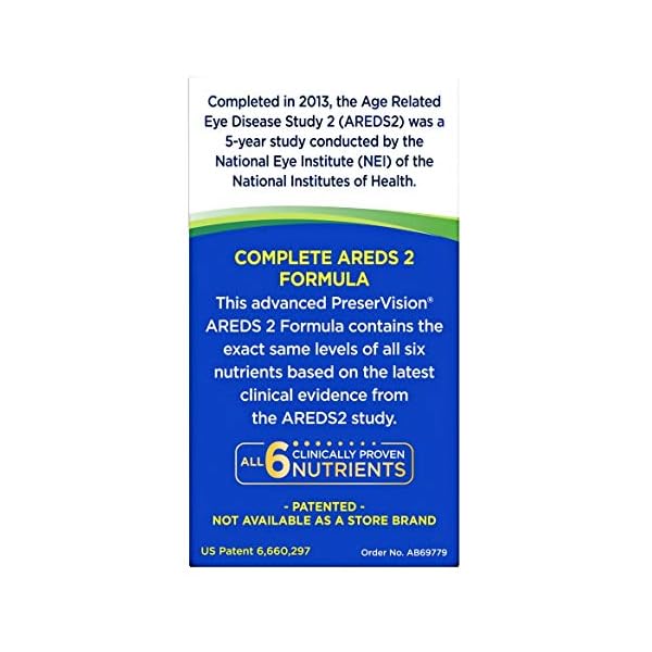 PreserVision AREDS 2 - New MiniGels for Easier Swallow | Keep Eyes Healthy