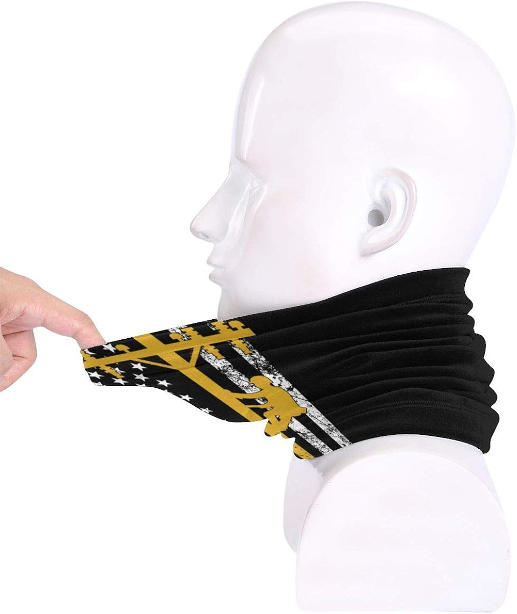 Download Yellow Lineman Neck Warmer Gaiter Fleece Ski Face Mask Cover For Winter At Amazon Men S Clothing Store PSD Mockup Templates