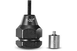KIARUO 8-32 Self-Locking Rivet Nut Gun Head(1pc) use for LM08/LM09 Rivet Nut Gun