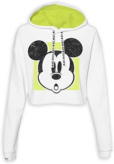 Disney Mickey Mouse Cropped Pullover 