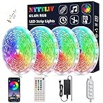 Led Lights for Bedroom, Led Strip Lights 65.6ft Led Lights Music Sync RGB Rope Lights Smart App Controlled Tape Lights…