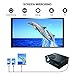 Projector, Queretek Video Projector 2800Lux Screen Mirroring, HD Projector Mini Home Projector Support 1080P, with HDMI Cable USB VGA AV, Compatible Laptop Tablet Smartphone Amazon Fire TV Stickthumb 4
