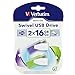 Verbatim 16GB Swivel USB Flash Drive - 2pk - Green, Violet (98425)