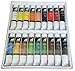 Noble Art Products [18] Acrylic Paint Set Premium Quality for Artists, Students or Beginners for Painting Canvas, Wood, Clay, Fabric, Nail Art, Ceramic & Crafts, Unique Colors, Rich Pigments, 12 mL, Set of 18