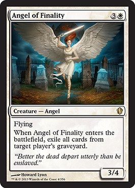 Magic: the Gathering - Angel of Finality (4/356) - Commander 2013