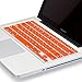 Kuzy - ORANGE Keyboard Silicone Cover Skin for Macbook / Macbook Pro 13
