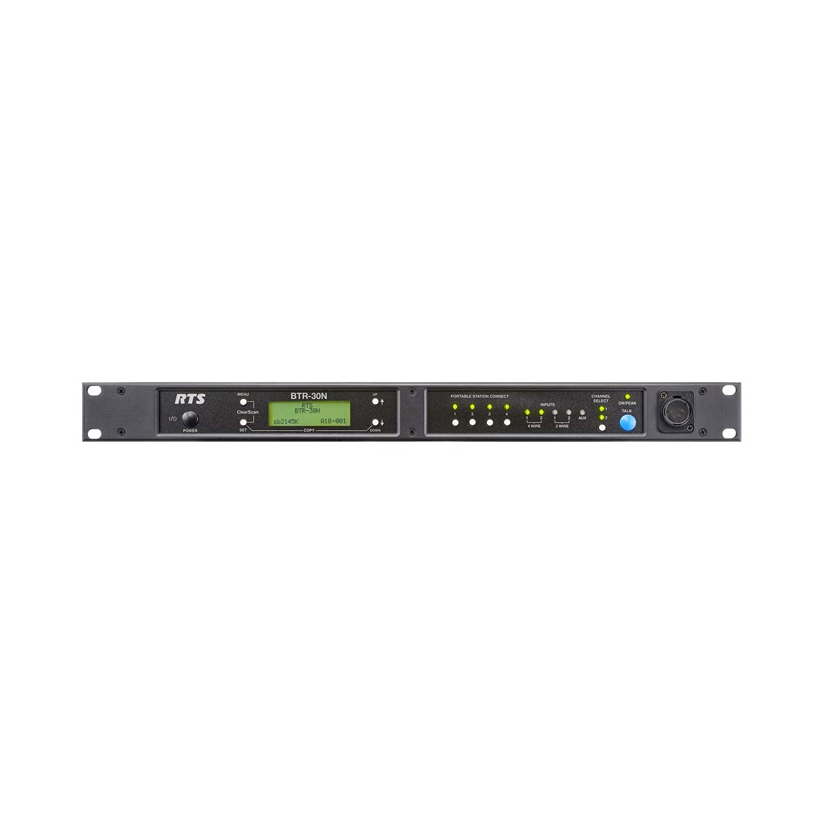 RTS BTR-30N 2-Channel VHF/UHF Wireless Intercom Base Station, F13 Band, A4F Connector