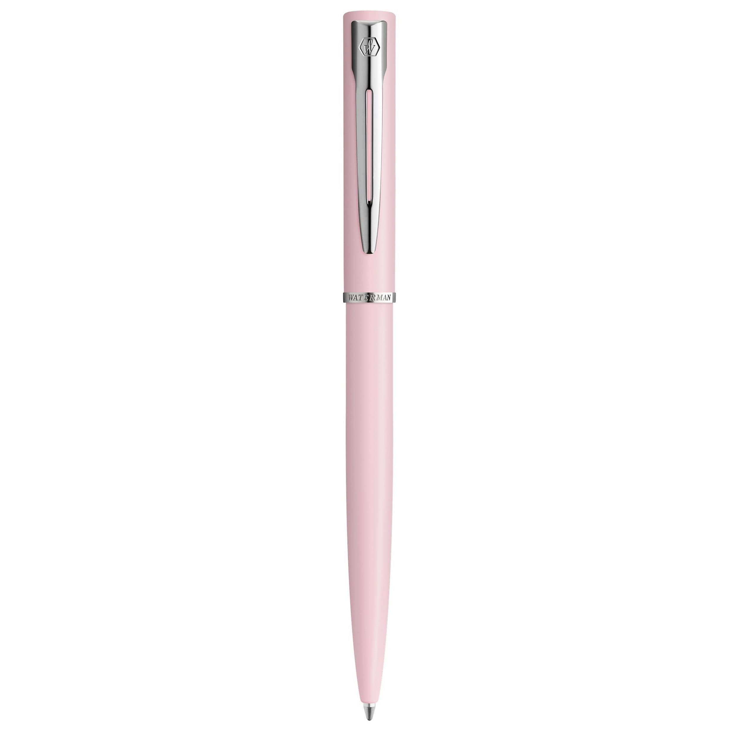Waterman Allure Ballpoint Pen | Macaron Pink Pastel Lacquer | Medium Point | Blue Ink | With Gift Box