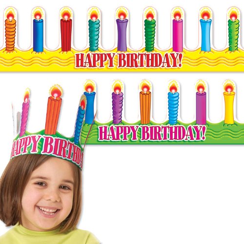 Happy Birthday Crowns (Crowns & Visors)