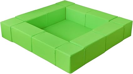 Amazon 敷物ライフ キッズコーナー キッズブロック 13個セット グリーン セット 待合室 子供部屋 ジョイントマット フロアマット ベビー マタニティ 通販