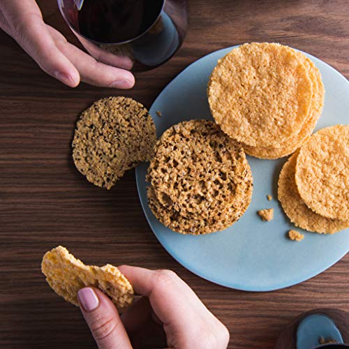 ParmCrisps Everything Cheese Parm Crisps, Made Simply with 100 REAL Cheese Healthy Keto