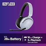 Sony INZONE H5 Wireless Gaming Headset 360 Spatial Sound PS5 PC White view 5