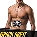 Hi-Intensity 6 Pack AbFit Electro Muscle Abdominal Trainer - Get Your Abs FIT, Anytime Anywhere!