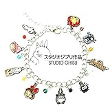 Studio Ghibli Inspired Jewelry Collection Charm Bracelet w/Gift Box by Superheroes Brand