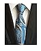 MENDENG Plaids Check Jacquard Woven Ties for Men Silk Tie Necktie Formal Wedding