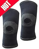 Thirty48 Knee Support Brace-Open patella-dual coil spring support stabilizers, relieves joint pain from ACL, MCL,PCL injury recovery, Arthritis, Sports. Knee protector Relieves Pain Symptoms