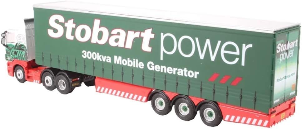 Oxford Diecast 1:76 Scania Highline Curtainside Stobart Power Collectable model 76SHL02CS - Image 3