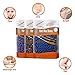 Auperwel Wax Beads for Hair Removal, 1LB Painless Wax Beans for Sensitive Skin, Pearl Waxing Beads with 20 Spatulas for Women Men