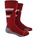 Adidas Team Speed Medium Crew Sock-Infrared/Black/Aluminum 2/Electricity