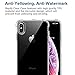 IVSUN iPhone Xs Max Case Clear, Shockproof Anti-Yellow TPU iPhone Xs Max Case 6.5″ Silicone Rubber Cover Anti-Watermark