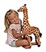 Kangaroo Stuffed Giraffe - Toy Plush Giraffe- 2' High, Neck Moves