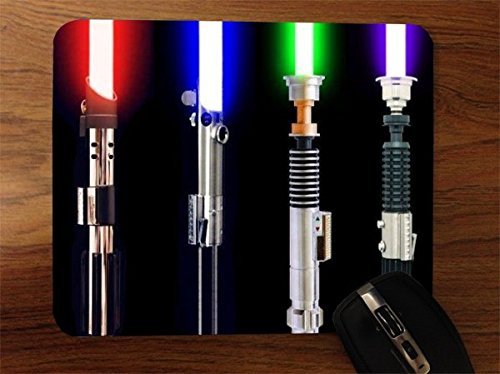 Sabers Desktop Office Silicone Mouse Pad by Demon Decal